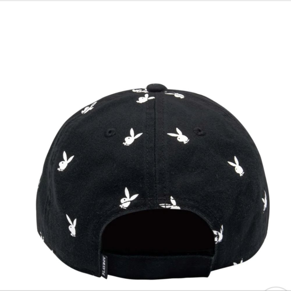 Playboy All-Over Rabbit Head Cap - Picture 3 of 6